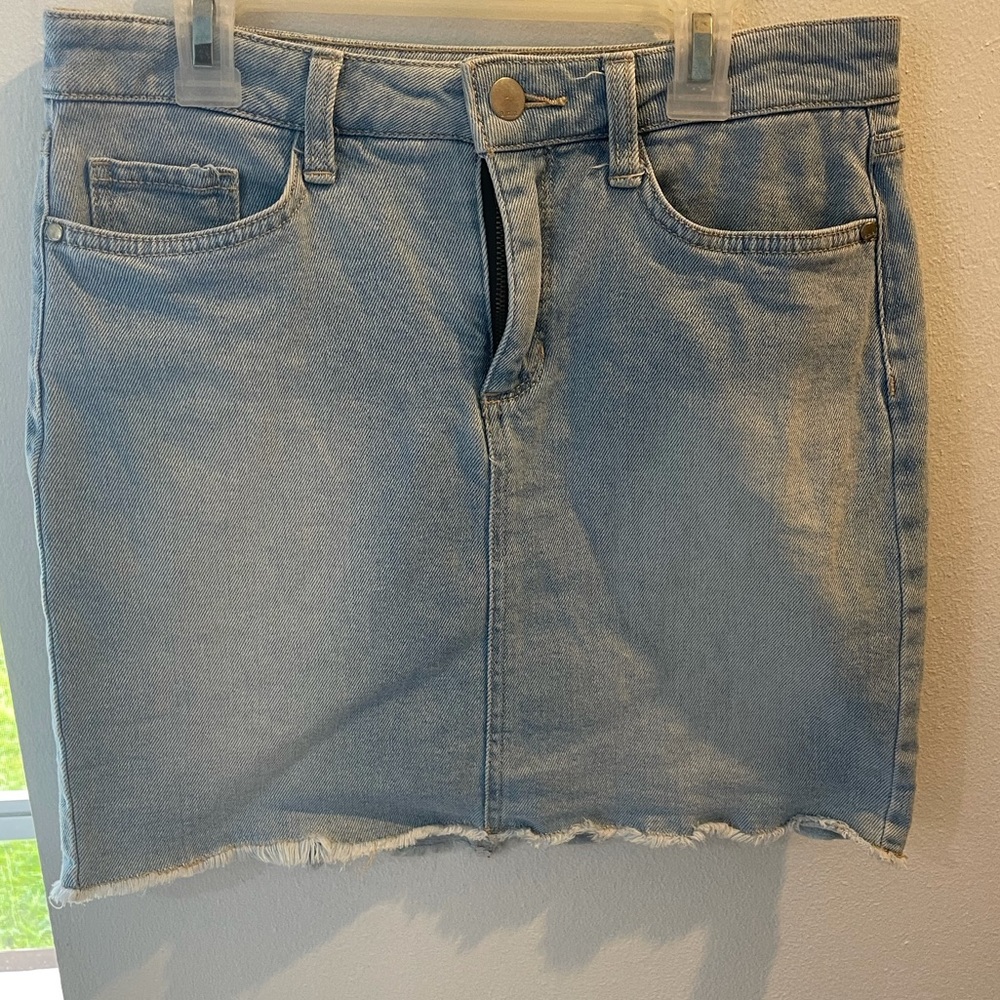 Denim skirt
